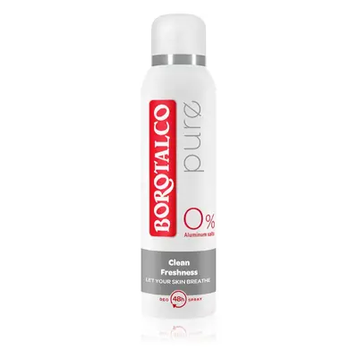 Borotalco Pure deodorante spray senza alluminio ore