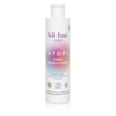 kii-baa® organic ATOPI emulsione detergente molto delicata con probiotici e prebiotici