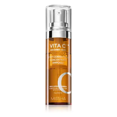 Missha Vita C Plus siero illuminante con vitamina C contro le macchie della pelle