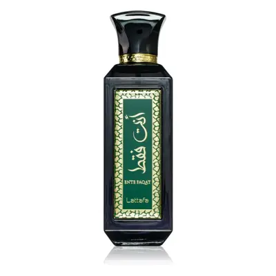 Lattafa Ente Faqat Eau de Parfum unisex