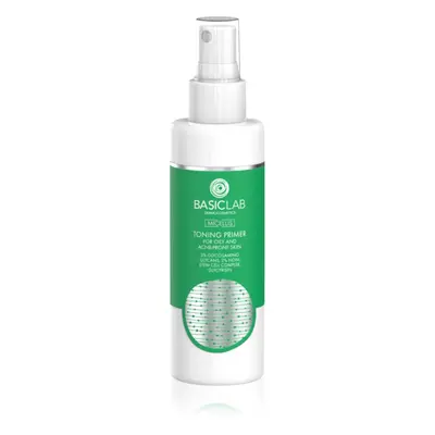 BasicLab Dermocosmetics Micellis lozione tonica viso in spray per pelli grasse con tendenza all'