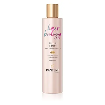 Pantene Hair Biology Full & Vibrant shampoo detergente e nutriente per capelli deboli