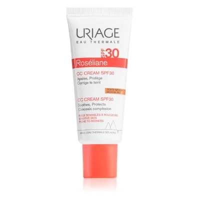 Uriage Roséliane CC Cream SPF CC cream per pelli sensibili con tendenza all'arrossamento SPF