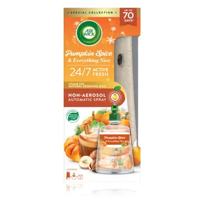 Air Wick Active Fresh Pumpkin Spice & Everything Nice deodorante automatico con ricarica