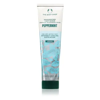 The Body Shop Peppermint Foot Scrub scrub con menta piperita