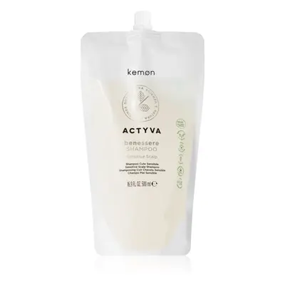 Kemon Actyva Benessere shampoo detergente delicato per capelli