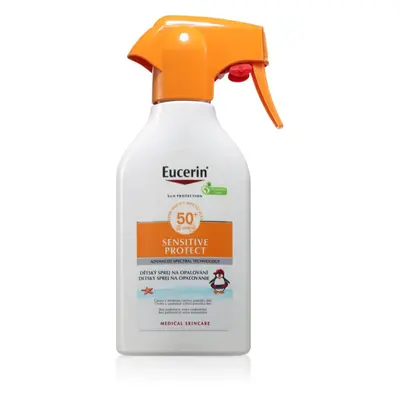 Eucerin Sensitive Protect spray abbronzante per bambini SPF 50+