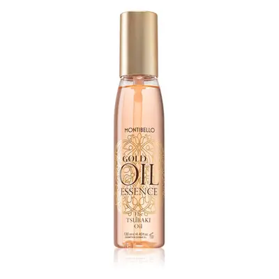 Montibello Gold Oil Tsubaki Oil olio per capelli idratante e nutriente protezione colore