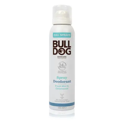 Bulldog Fresh Mint&Cedarwood Spray Deodorant deodorante spray senza alluminio