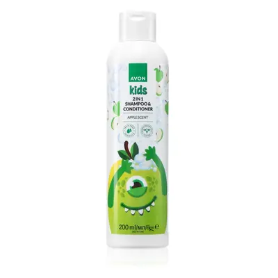 Avon Kids Apple shampoo e balsamo in