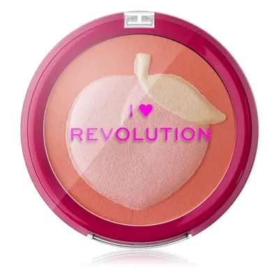 I Heart Revolution Fruity Peach blush compatto colore Peach