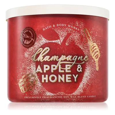 Bath & Body Works Champagne Apple & Honey candela profumata