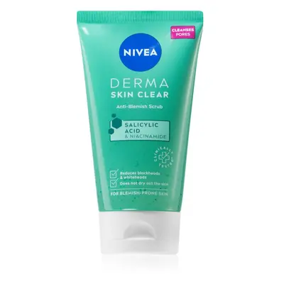 Nivea Derma Skin Clear esfoliante detergente viso