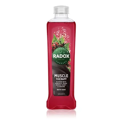 Radox Men Muscle Therapy bagnoschiuma Black Pepper & Ginseng