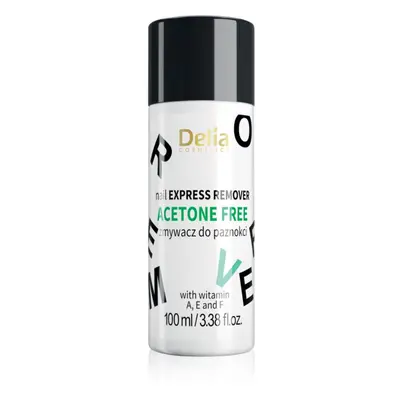 Delia Cosmetics Nail Express solvente per unghie con vitamine