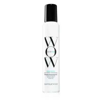 Color WOW Color Control Blue Toning + Styling Foam mousse colorata per capelli castani e scuri