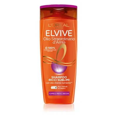 L’Oréal Paris Elvive Olio Straordinario Ricci Sublimi shampoo idratante per capelli ricci