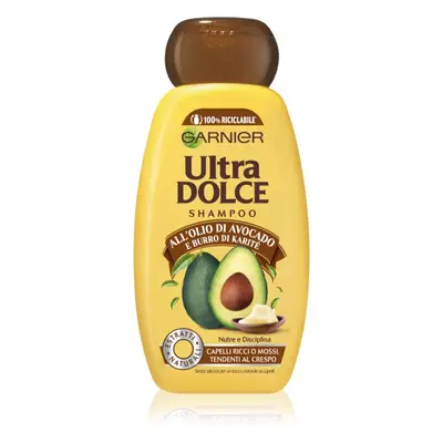 Garnier Ultra Dolce Olio di Avocado e Burro di Karité shampoo per capelli mossi