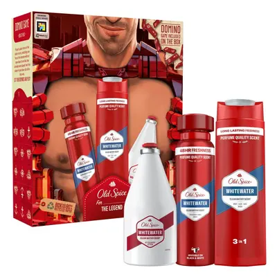 Old Spice Whitewater Ironman confezione regalo per corpo e viso