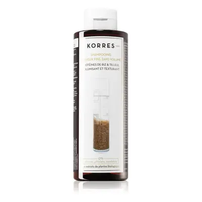 Korres Rice Proteins & Linden shampoo per capelli delicati