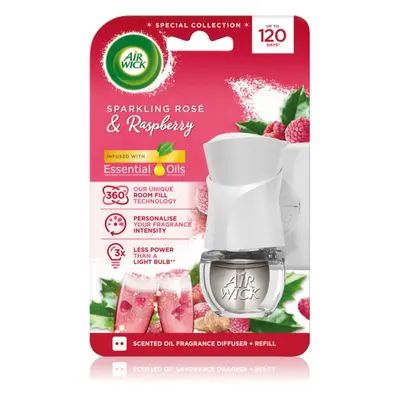 Air Wick Electric Sparkling Rose & Raspberry diffusore elettrico per ambienti con ricarica