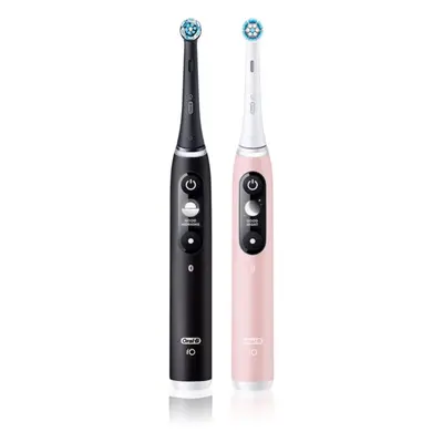 Oral B iO6 spazzolino da denti elettrico DUO Black & Pink Sand