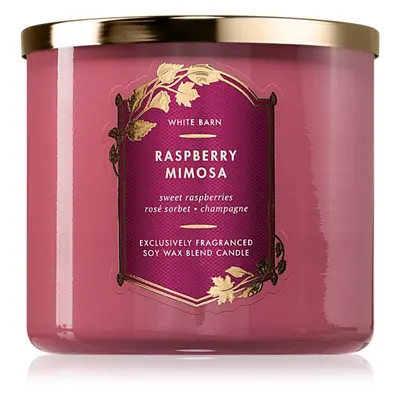 Bath & Body Works Raspberry Mimosa candela profumata