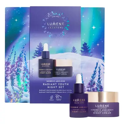 Lumene AJATON Nordic Ageless confezione regalo per la notte Radiant Youth