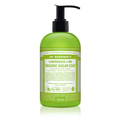 Dr. Bronner’s Lemongrass & Lime sapone liquido per corpo e capelli