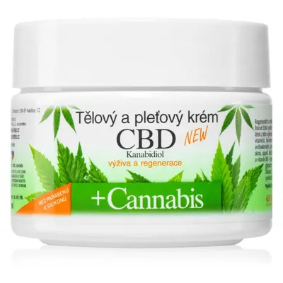 Bione Cosmetics Cannabis CBD crema nutriente viso e corpo con CBD