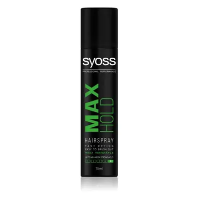 Syoss Max Hold lacca per capelli con fissaggio extra forte mini