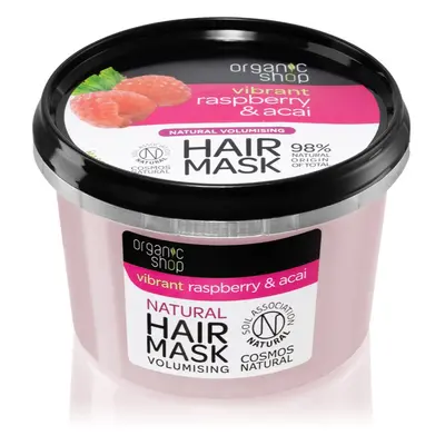 Organic Shop Vibrant Raspberry & Acai maschera per capelli nutriente