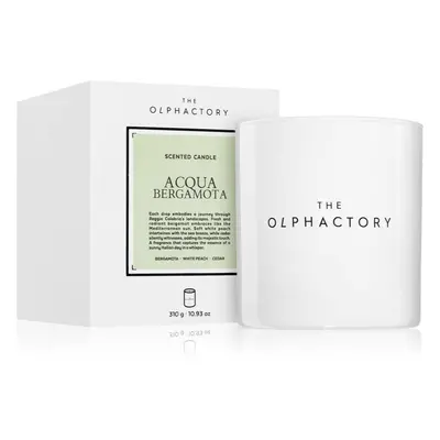 Ambientair The Olphactory White Insignia Acqua Bergamota candela profumata