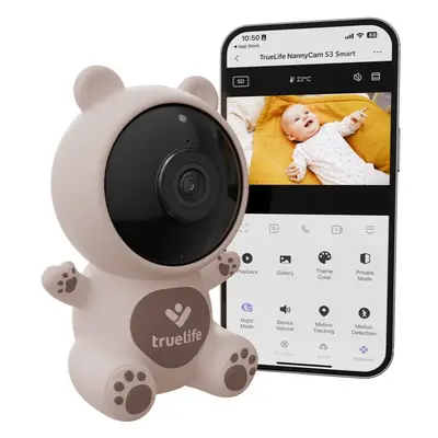 TrueLife NannyCam S3 Smart Baby Monitor video digitale