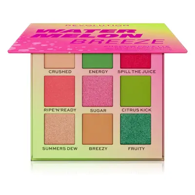 Makeup Revolution Hot Shot Watermelon palette di ombretti colore Breeze