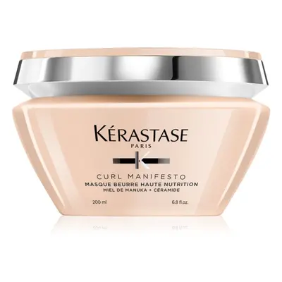 Kérastase Curl Manifesto Masque Beurre Haute Nutrition maschera nutriente per capelli mossi e ri