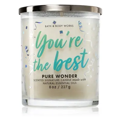 Bath & Body Works Pure Wonder candela profumata