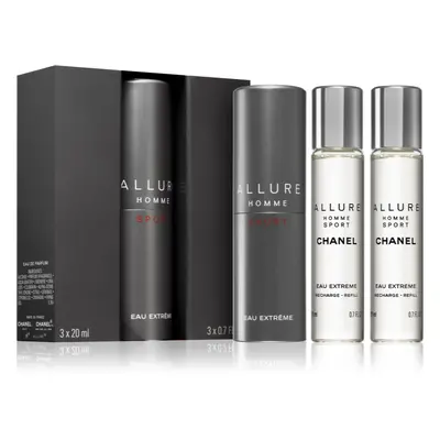 Chanel Allure Homme Sport Eau Extreme Eau de Parfum (1x ricaricabile + 2x ricariche) per uomo