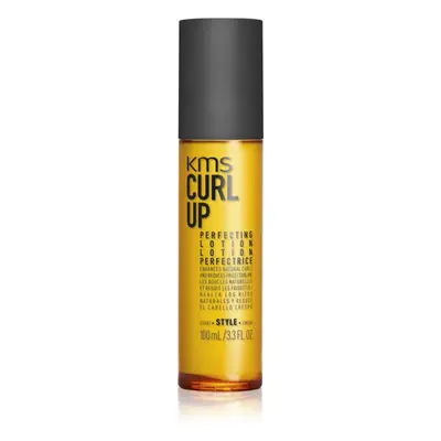 KMS Curl Up Perfecting Lotion latte modellante per capelli mossi e ricci