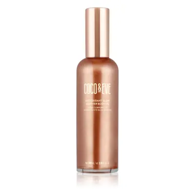 Coco & Eve Sunny Honey Antioxidant Glow Shimmer Body Oil olio illuminante per il corpo