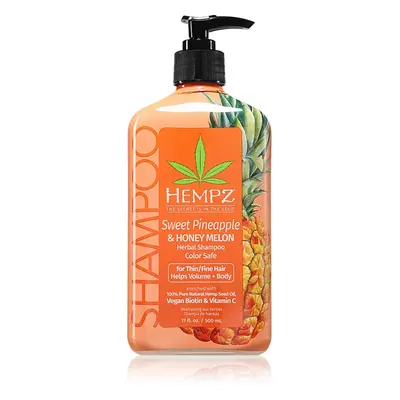 HEMPZ Sweet Pineapple Honey Melon shampoo idratante per capelli