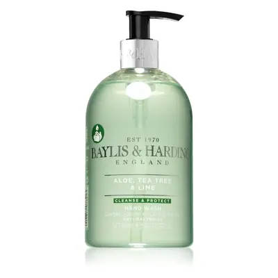 Baylis & Harding Aloe, Tea Tree & Lime sapone liquido per le mani con ingrediente antibatterico