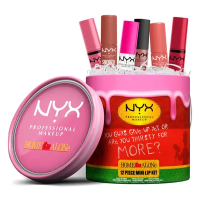 NYX Professional Makeup Home Alone Piece Mini Lip Kit confezione regalo per le labbra