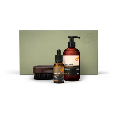 Beviro Cinnamon Season Beard Care Kit confezione regalo per rasatura