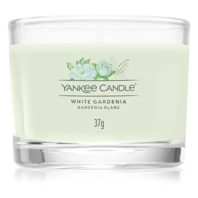 Yankee Candle White Gardenia candela votiva Signature