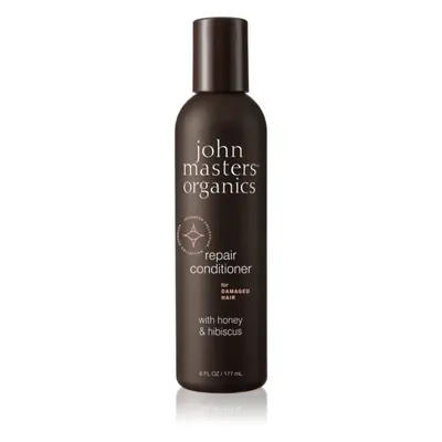 John Masters Organics Honey & Hibiscus Conditioner balsamo rigenerante per capelli rovinati