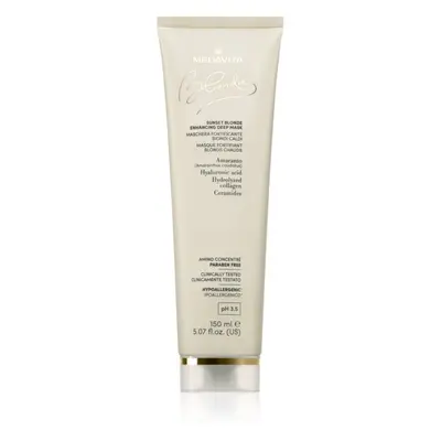 Medavita Blondie Sunset Blonde Enhancing Deep Mask maschera intensa per capelli biondi e con mèc