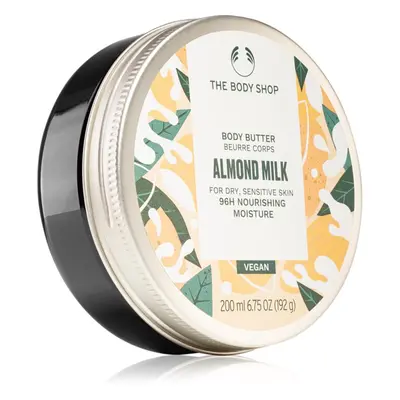 The Body Shop Almond Milk Body Butter burro nutriente corpo per pelli secche e sensibili