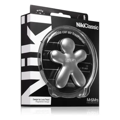 Mr & Mrs Fragrance Niki Fresh Air deodorante per auto ricaricabile Silver (matt)