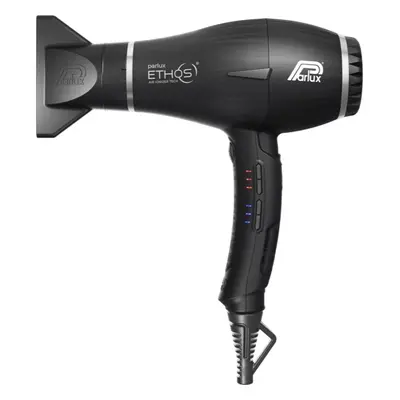 Parlux Ethos + Magic Sense asciugacapelli professionale con ionizzatore + diffusore Black 1 pz